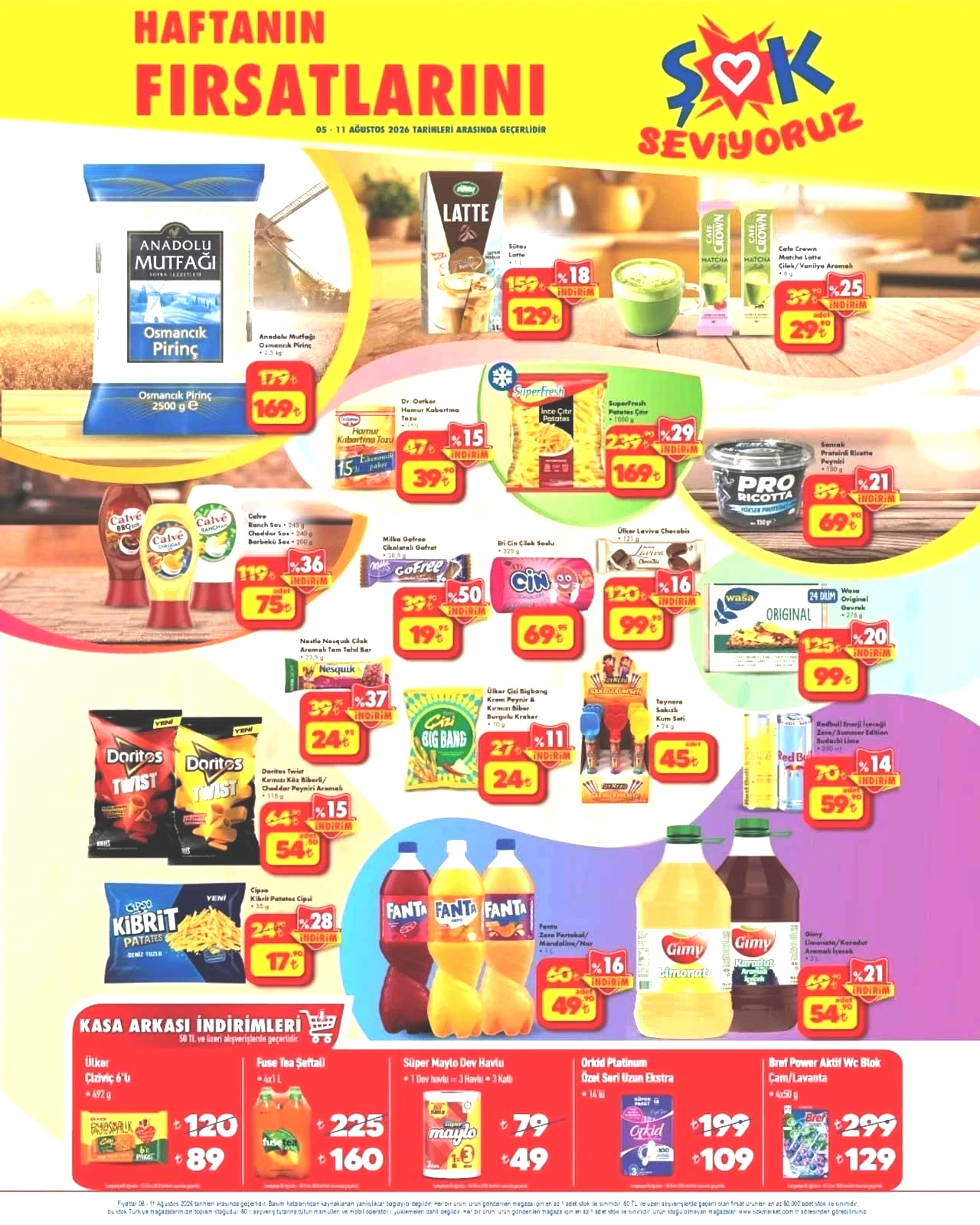 ŞOK 5-11 AĞUSTOS AKTÜEL KATALOĞU