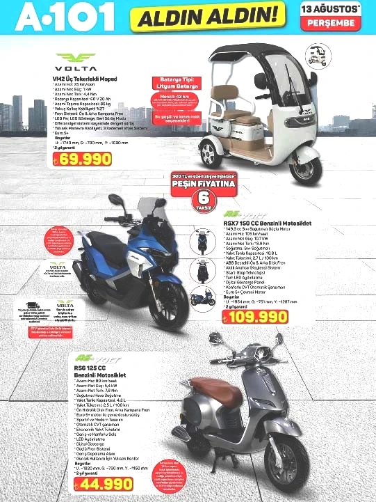 A101 KATALOG YENİ HAFTA HAFTA FIRSATLARI 13 AĞUSTOS 2026 || A101 Aldın Aldın indirim afişi yeni neler var A101 güncel broşürü ile tezgah altı buzdolabı, kırtasiye ürünleri, şarjlı el süpürgesi, kahvaltı takımı geliyor