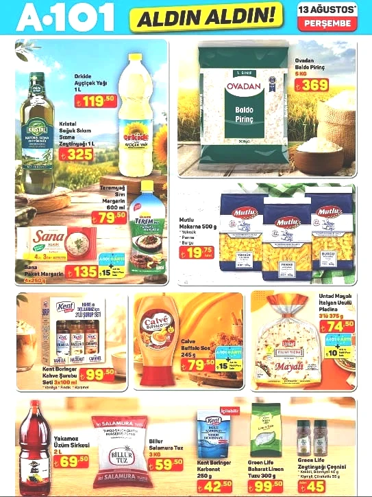 A101 KATALOG YENİ HAFTA HAFTA FIRSATLARI 13 AĞUSTOS 2026 || A101 Aldın Aldın indirim afişi yeni neler var A101 güncel broşürü ile tezgah altı buzdolabı, kırtasiye ürünleri, şarjlı el süpürgesi, kahvaltı takımı geliyor